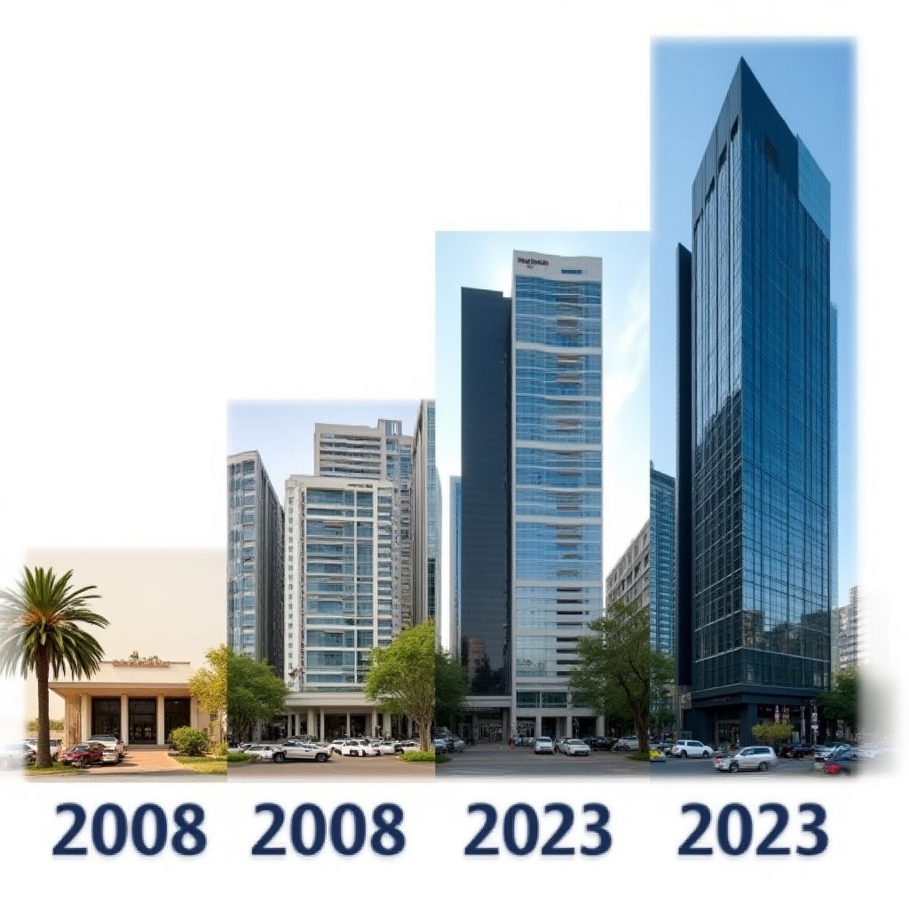 Evolución de nuestras oficinas desde 2008 hasta hoy